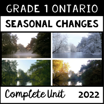 Preview of Daily and Seasonal Changes (Grade One Ontario Science 2022)