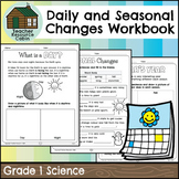 Daily and Seasonal Changes Workbook (Grade 1 Ontario Science)