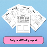 Daily and weekly report