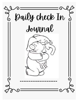 Preview of Daily check in journal