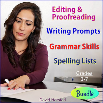 Preview of Daily eBook + 91 Editing and Proofreading Worksheets + Handwriting Practice...