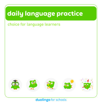 Preview of Daily language practice