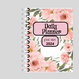Daily planner January 2024