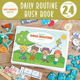 Toddler Busy Book | Daily routine | Busy Binder for Presch