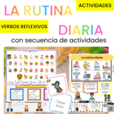 Daily routine activities in Spanish | La rutina diaria | V