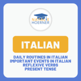 Daily routines in Italian