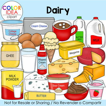 Dairy by Color Idea | TPT