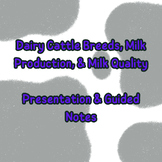 Dairy Cattle, Milk Production, & Milk Quality Bundle