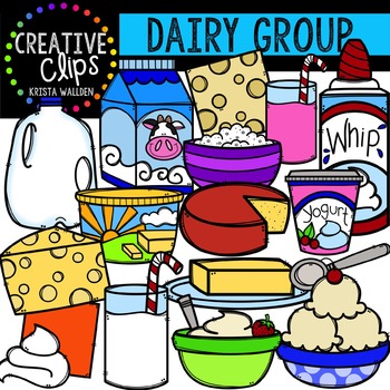 Dairy {Creative Clips Digital Clipart} by Krista Wallden - Creative Clips