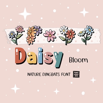 Preview of Daisy Bloom OTF Dingbats Font