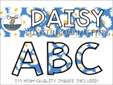 Daisy Bulletin Board Letters (Classroom Decor)