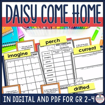 Preview of Daisy Comes Home by Jan Brett Read Aloud Activities Comprehension Lessons