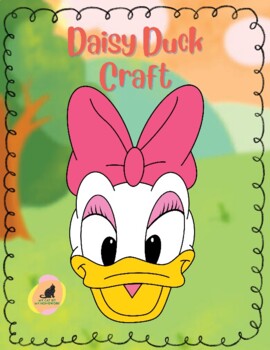 Cute Baby Disney Daisy Duck Nursery Art · Creative Fabrica