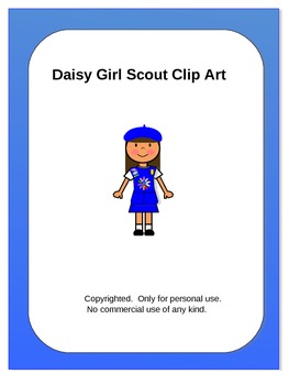 Preview of Daisy Girl Scout Clip Art