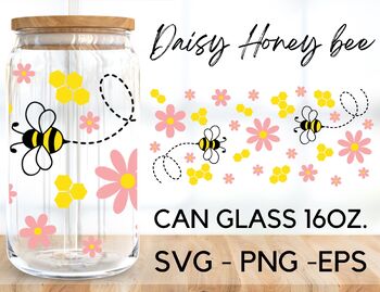 https://ecdn.teacherspayteachers.com/thumbitem/Daisy-Honey-Bee-libbey-16-Oz-can-glass-Wrap-SVG-9492018-1683166964/original-9492018-1.jpg