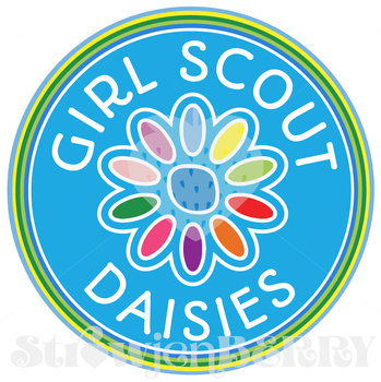 Preview of Daisy Troop High Resolution Graphic Girl Scouts Inspired