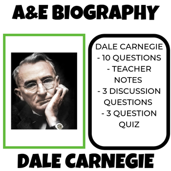 Preview of Dale Carnegie  A and E Biography