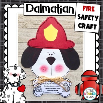 Preview of Dalmatian | Fire Safety | Craft