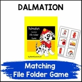 Dalmatian Matching File Folder Game