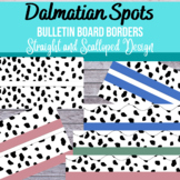 BOHO Rainbow Dalmatian Print Bulletin Board Borders