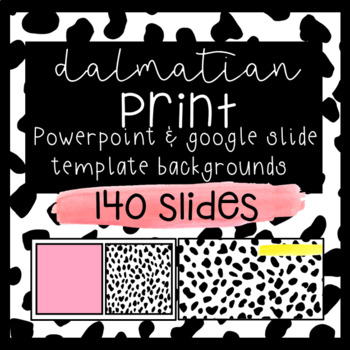 Preview of Dalmatian Print Google Slides + PowerPoint Templates