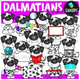 Dalmatians At School Clip Art Set {Educlips Clipart}