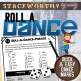 Dance Activities for Grades 1 & 2 Dance Phrase Activity Wo