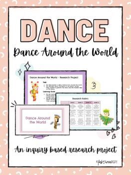 Preview of Dance Around the World - Research Project