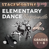 Elementary Dance Lesson Plan Bundle for Grades 1-8