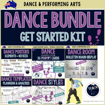 Preview of Dance Bundle - Dance Teacher Get Started Kit