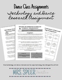 Dance Class- Technology and Dance Research Assignment