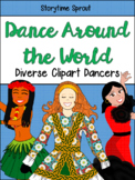 Dance & Culture Clipart: Diverse People Dancing