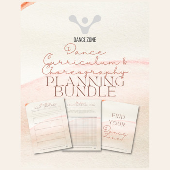 Preview of Dance Curriculum & Choreography Planning BUNDLE (Sand Theme)