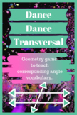 Dance Dance Transversal Geometry Game
