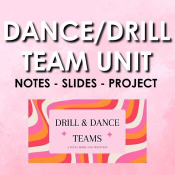 Preview of Dance & Drill Team Unit