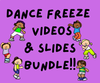 Preview of Dance Freeze Videos & Slides Bundle!!