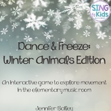 Dance & Freeze: Winter Animals Edition