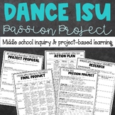 Dance ISU Passion Project - Genius Hour for the Middle Sch