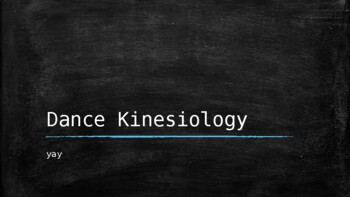 Preview of Dance Kinesiology