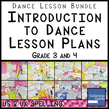 Preview of Dance Lesson Bundle - Introduction to Dance (Grade 3 and 4)