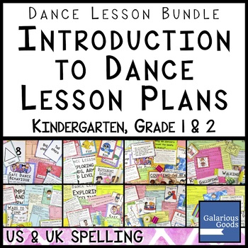 Preview of Dance Lesson Bundle - Introduction to Dance (K, 1 & 2)