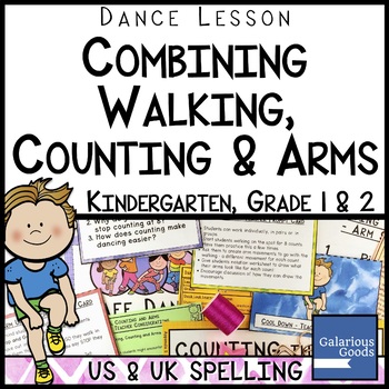 Preview of Dance Lesson - Combining Walking, Counting and Arms
