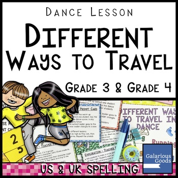 Preview of Dance Lesson - Different Ways to Travel