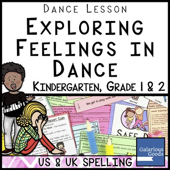 Preview of Dance Lesson - Exploring Feelings in Dance