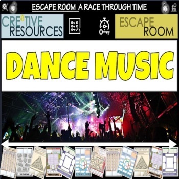 Preview of Dance Music Escape Room