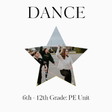 Dance PE Unit for Middle School and High School: TPT's Bes