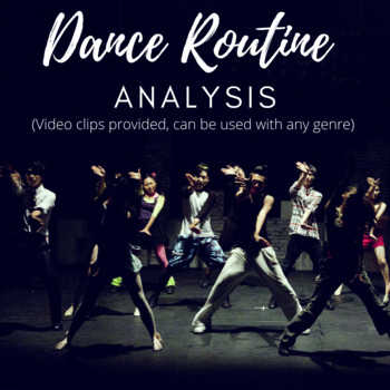 Preview of Dance Routine Analysis
