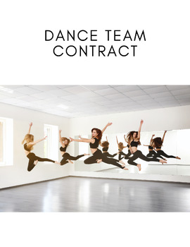 Preview of Dance Team Contract & Expectations (Coaches)