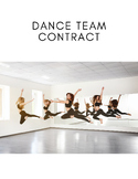 Dance Team Contract & Expectations (Coaches)