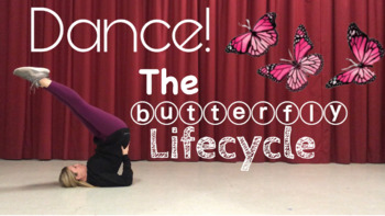 Preview of DISTANCE LEARNING: DANCE! THE BUTTERFLY LIFECYCLE